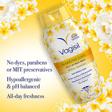 Load image into Gallery viewer, Vagisil Scentsitive Scents Daily Intimate Feminine Wash for Women - White Jasmine, Gynecologist Tested, Fresh and Gentle on Skin, 12 Ounce, Pack of 3
