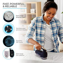 Load image into Gallery viewer, House of Wonderful Wonder Lint Best Rated Electric Fabric Shaver Best Fuzz Pill Bobble Remover for Clothes Sweaters Fleece Curtains
