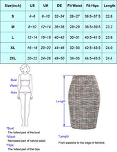 Load image into Gallery viewer, Kate Kasin Womens Knee Length Midi Elastic Waist Stretchy Bodycon Business Pencil Skirt

