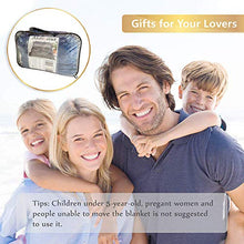 Load image into Gallery viewer, ALANSMA Reversible Weighted Blanket for All Season, Warm and Cool, Luxury Minky Velvet, Enjoy Sleeping Anywhere
