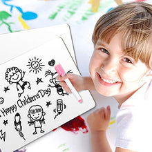 Load image into Gallery viewer, Dry Eraser Learning Board Wipe Off Lapboards, Reusable, Durable, Portable Whiteboard with Single Side - 9 X 12 Inches Small White Board for Students, Kids Drawing, Classroom (1 Pack)
