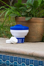 Load image into Gallery viewer, Poolmaster 32155 Floating Swimming Pool Chlorine and Bromine Dispenser, Large, Blue

