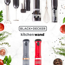 Load image into Gallery viewer, BLACK+DECKER kitchen wand Cordless Immersion Hand Blender, 3in1 Kitchen Multi-tool, Grey (BCKM1013KS01)
