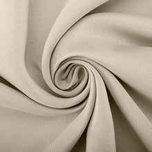 Load image into Gallery viewer, Sun Zero Soho 2-Pack Energy Efficient Blackout Grommet Curtain Panel Pair, 54 in x 63, Stone
