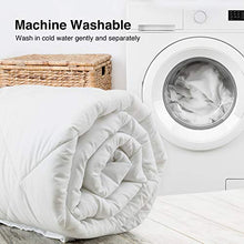 Load image into Gallery viewer, Bedsure Down Alternative Duvet Insert Full/Queen Size - Ergonomic 300 GSM Microfiber Hypoallergenic Comforter with Corner Tabs - Quilted Lightweight All Season White
