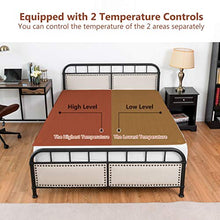 Load image into Gallery viewer, Giantex Heated Mattress Pad w/ 8 Temperature Regulation and 4 Mode Timing Function, Easy Set and Fast Heating Technology, Detachable Electric Heating Bed Toppers
