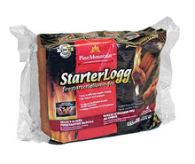 Load image into Gallery viewer, Pine Mountain StarterLogg Select-A-Size Firestarting Blocks, 24 Starts Firestarter Wood Fire Log for Campfire, Fireplace, Wood Stove, Fire Pit, Indoor &amp; Outdoor Use
