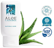 Load image into Gallery viewer, Aloe Cadabra Natural Personal Lube, Organic Best Sex Lubricant Oral Gel for Her, Him &amp; Couples, Unscented, 2.5 oz
