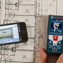 Load image into Gallery viewer, BOSCH Blaze GLM50C Bluetooth Enabled 165ft Laser Distance Measure with Color Backlit Display

