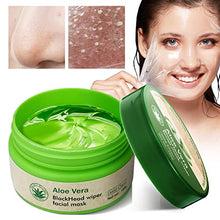 Load image into Gallery viewer, Aloe Vera Peel Off Blackhead Remover Mask - Peel Off Face Masks Whitehead Removal, Aloe Vera Extract Facial Mask, Oil Control Cleaning Face - Facial Moisturizing, Moisture Skin
