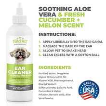 Load image into Gallery viewer, Mighty Petz Dog Ear Cleaner Solution MAX Hemp Glucosamine for Dogs Pouch
