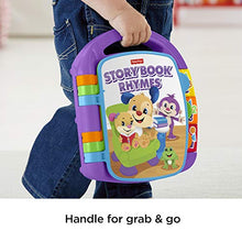 Load image into Gallery viewer, Fisher-Price Laugh &amp; Learn Storybook Rhymes Book [Colors May Vary]
