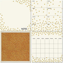 Load image into Gallery viewer, Wall Pops WPE1503 Gold Confetti Organization Kit
