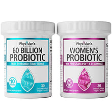 Load image into Gallery viewer, Probiotics 60 Billion CFU &amp; Women's Prebiotics &amp; Probiotics Bundle
