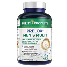 Load image into Gallery viewer, Men's High Performance Multi by Purity Products - Elite Men's Multivitamin + Patented Prelox Sexual Health Blend - Supports Healthy Testosterone, Prostate, Erectile Quality &amp; Circulation* - 90 Tablets
