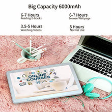 Load image into Gallery viewer, Tablet 10 inch, 3G Phablet Unlocked, Android 8.1 Go Tablets PC with Dual Card Slot, 1G+16GB, Dual Camera, GMS Certified, WiFi, Bluetooth, GPS - Silver
