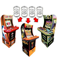 Load image into Gallery viewer, Alvatron Set of 4 Joystick 6lb Tension Springs for Arcade1up, AtGames Legends Ultimate Arcade, Pandora's Box, Sanwa JLF, Golden Axe NBA JAM TMNT BurgerTime Mortal Kombat 2 Final Fight Street Fighter 2
