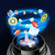 Load image into Gallery viewer, [Updated 2020 Version] Personal Countertop Blender for Milkshake, Fruit Vegetables Drinks, Smoothie, Small Mini Portable Food Blenders Processor Shake Mixer Maker with with 1 * 400ML Travel Cup
