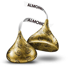 Load image into Gallery viewer, HERSHEY'S KISSES Milk Chocolate and Almond Candy, Holiday Candy, 10 oz Share Bag
