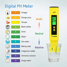 Load image into Gallery viewer, VIVOSUN pH and TDS Meter Combo, 0.05ph High Accuracy Pen Type pH Meter ± 2% Readout Accuracy 3-in-1 TDS EC Temperature Meter for Hydroponics, Household Drinking, and Aquarium, UL Certified
