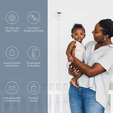 Load image into Gallery viewer, Nanit Pro Complete Baby Monitoring System Bundle – Includes 1080p Camera, Travel Multi-Stand, Smart Sheets Crib Sheet, Breathing Wear Band - Tracks Infant Sleep, Breathing Motion, and Height
