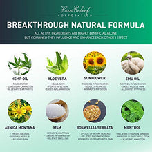 Load image into Gallery viewer, Рain Relief Hemp Cream 2,000,000 - Made in USA - Natural Hemp Extract Cream for Arthritis, Back &amp; Muscle Рain Relief - Efficient Inflammation Cream &amp; Carpal Tunnel Relief - Good for Skin Health
