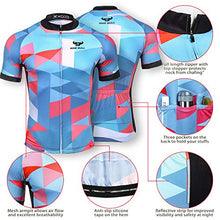 Load image into Gallery viewer, Men's Cycling Jersey Set - Reflective Quick-Dry Biking Shirt and 3D Padded Cycling Bike Shorts

