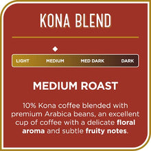 Load image into Gallery viewer, Don Francisco's Kona Blend Medium Roast Coffee Pods - 24 Count - Recyclable Single-Serve Coffee Pods, Compatible with your K-Cup Keurig Coffee Maker (Including 2.0)
