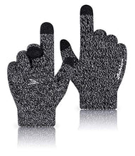 Load image into Gallery viewer, Achiou Winter Gloves for Men Women, Upgraded Thicken Touch Screen, Anti-Slip Silicone Gel, Thermal Soft Knit Lining
