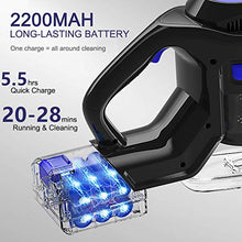 Load image into Gallery viewer, MOOSOO Cordless Vacuum, 4 in 1 Powerful Suction Stick Vacuum Cleaner 1.3L Capacity for Home Hard Floor Carpet Car Pet Lightweight XL-618A
