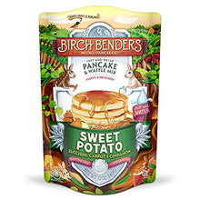Load image into Gallery viewer, Birch Benders Sweet Potato Just-Add-Water Pancake &amp; Waffle Mix, 3 Pack ( 12oz Each), 36 Oz
