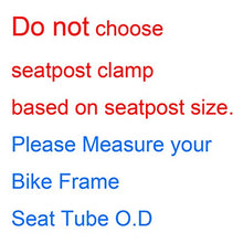 Load image into Gallery viewer, corki Quick Release Bicycle Seatpost Clamp Sandblasting Anodised Aluminum Alloy 34.9MM Red KC89
