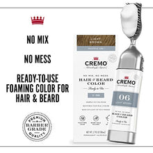 Load image into Gallery viewer, Cremo No Mix No Mess Hair and Beard Color, Light Brown, 2.7 Fl Oz
