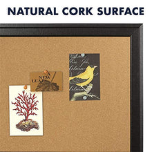 Load image into Gallery viewer, Quartet Cork Board Bulletin Board, 11” x 17” Framed Corkboard, Black Frame, Decorative Hanging Pin Board, Perfect for Office &amp; Home Decor, Home School Message Board or Vision Board (79279)

