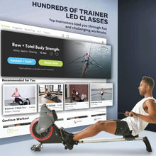 Load image into Gallery viewer, Air &amp; Magnetic Rowing Machine with On Demand Coaching|14 Levels Dual Resistance| by Fitness Reality
