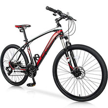 Load image into Gallery viewer, Merax 26" Mountain Bicycle with Suspension Fork 24-Speed Mountain Bike with Disc Brake, Lightweight Aluminum Frame
