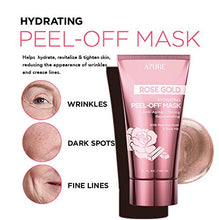 Load image into Gallery viewer, AZURE Rose Gold Hydrating Peel Off Mask – Anti Aging, Toning &amp; Rejuvenating | Removes Blackheads, Dirt &amp; Oils | Reduces Wrinkles, Fine Lines &amp; Acne Scars | Made in Korea - 150mL
