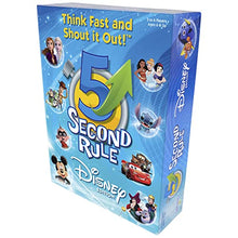 Load image into Gallery viewer, 5 Second Rule Disney Edition — Fun Family Game About Your Favorite Disney Characters — Ages 6+
