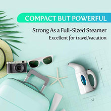 Load image into Gallery viewer, isteam Steamer for Clothes [Home Steam Cleaner] Powerful Travel Steamer 7-in-1. Handheld Garment Steamer, Wrinkle Remover. Portable Fabric Steam Iron. Clothing Accessory for USA 110-120v [H106]
