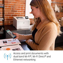 Load image into Gallery viewer, HP Color LaserJet Pro M454dw Wireless Laser Printer, Double-Sided &amp; Mobile Printing, Security Features, Works with Alexa (W1Y45A)
