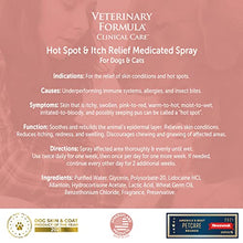 Load image into Gallery viewer, Veterinary Formula Clinical Care Hot Spot &amp; Itch Relief Medicated Spray 8 oz, White, (GI01340)
