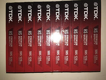 Load image into Gallery viewer, TDK T-120HS Premium Quality VHS Cassettes 10 pack
