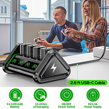 Load image into Gallery viewer, Rechargeable Battery Packs with Charger for Xbox Series X /S &amp; Xbox One 1 X/S/Elite Controller, OIVO Controller High-Capacity Battery Packs Rechargeable for Xbox 1 /One / Series X / S Controller
