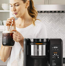 Load image into Gallery viewer, Ninja Hot and Cold Brewed System, Auto-iQ Tea and Coffee Maker with 6 Brew Sizes, 5 Brew Styles, Frother, Coffee &amp; Tea Baskets with Glass Carafe (CP301)
