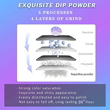 Load image into Gallery viewer, Dip Powder Clear Color, 2 Ounce/ 56 Gram, AMAZDIP Dipping Powder Nail System for French Nail Art Design Salon/DIY at Home
