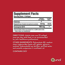 Load image into Gallery viewer, Qunol Ultra CoQ10 100mg, 3x Better Absorption, Patented Water and Fat Soluble Natural Supplement Form of Coenzyme Q10, Antioxidant for Heart Health, 120 Count Softgels
