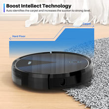 Load image into Gallery viewer, vrillo J050 Robot Vacuum and Mop Cleaner 2200Pa Strong Suction, APP&amp;Remote Control, Wi-Fi, Compatible with Alexa and Self-Charging, Ideal for Carpet, Hard Floors, Pet Hair Cleaning
