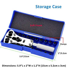 Load image into Gallery viewer, Professional Watch Wrench Screw Repair Set Kit, Watch Band Spring Bar Link Pin Adjustment, Back Case Removal Opener, Battery Cover Changing Replacement Resizing Tool
