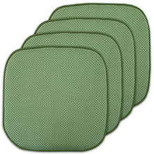 Load image into Gallery viewer, 4 Pack Memory Foam Honeycomb Nonslip Back 16" x16" Chair/Seat Cushion Pad
