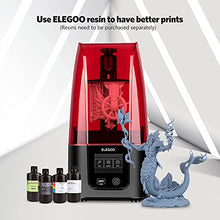 Load image into Gallery viewer, ELEGOO Resin 3D Printer, Mars 3 MSLA 3D Printer with 6.66 inches Ultra 4K Monochrome LCD and Ultra-high Printing Accuracy, Print Size 143×89×175mm/5.62×3.5×6.8in
